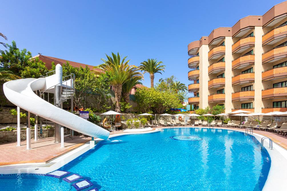 Pool mit rutschbahn MUR Hotel Neptuno Gran Canaria