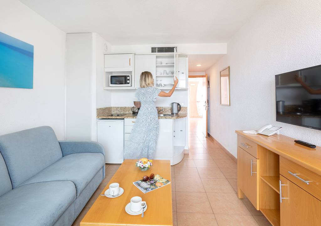 Apartamento doble superior con aire acondicionado MUR Aparthotel Buenos Aires Gran Canaria