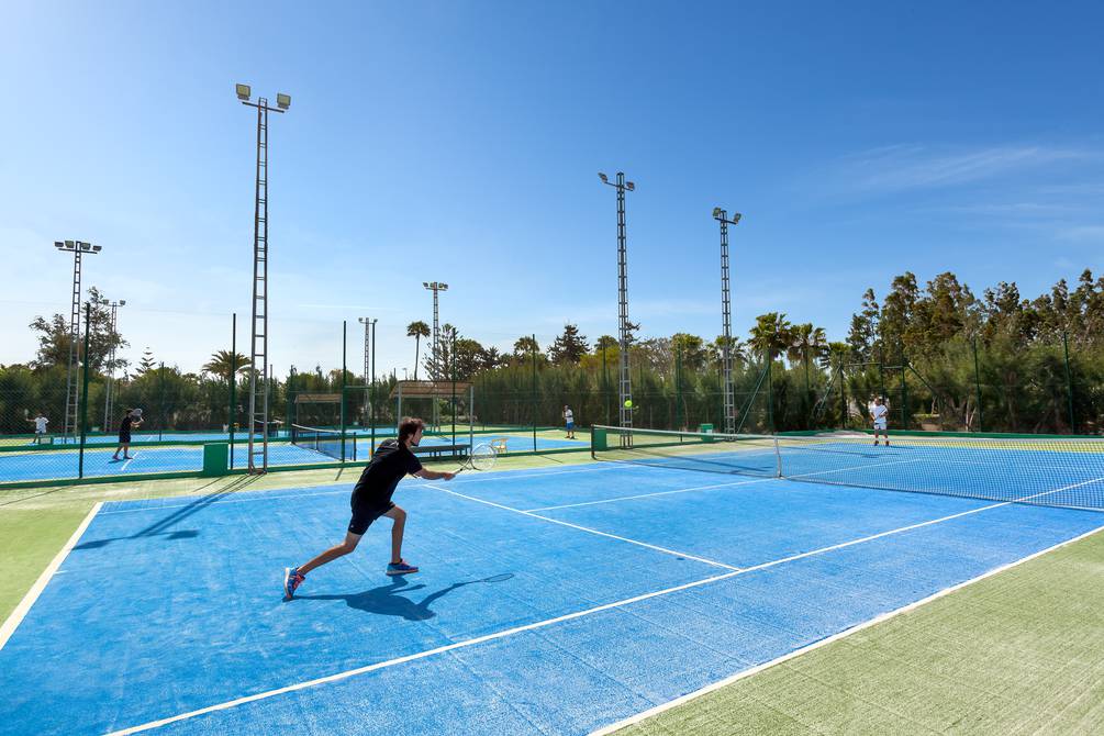 Tennisplätze ($) MUR Bungalows Parque Romantico Gran Canaria