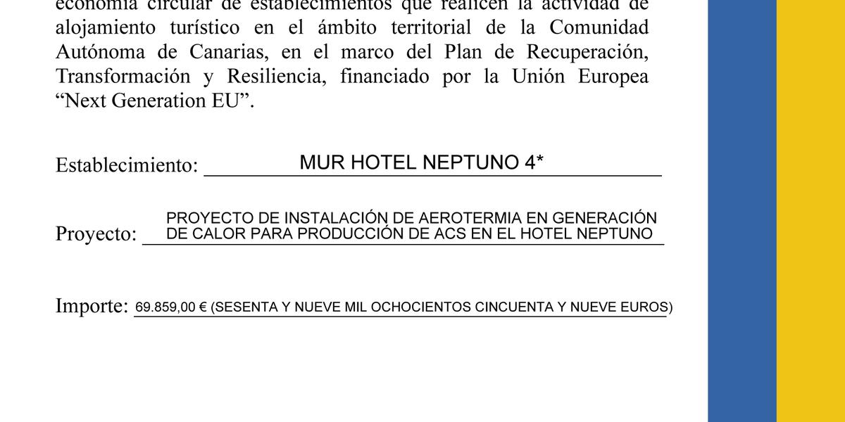 PROYECTO DE INSTALACION AEROTERMIA 2024-25 MUR Hotels PROYECTO DE INSTALACION AEROTERMIA 2024-25 MUR Hotels