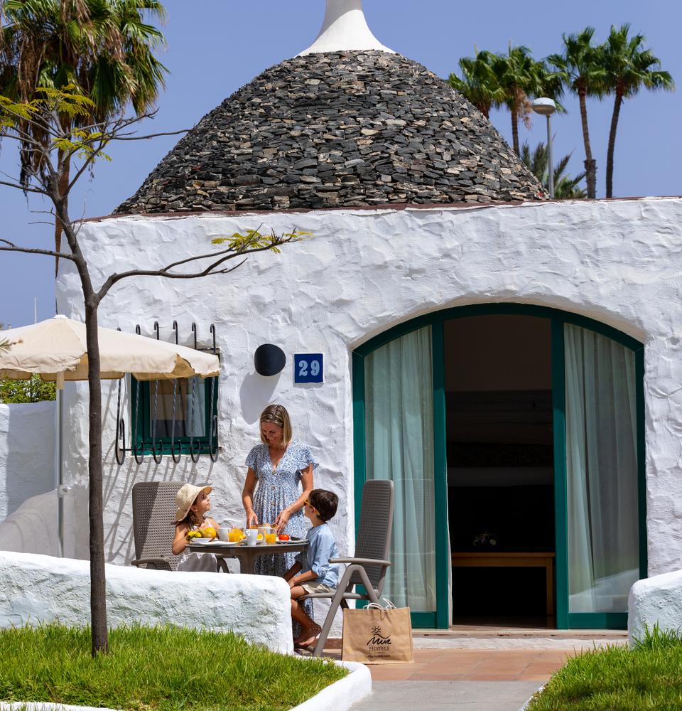 Bungalow de dos dormitorios MUR Bungalows Parque Romántico Gran Canaria Bungalow de dos dormitorios MUR Bungalows Parque Romántico Gran Canaria